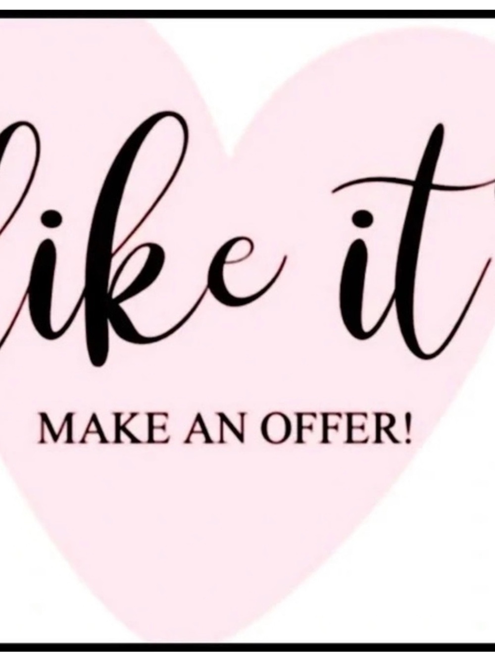 “Make An Offer" - Picture 1 of 1